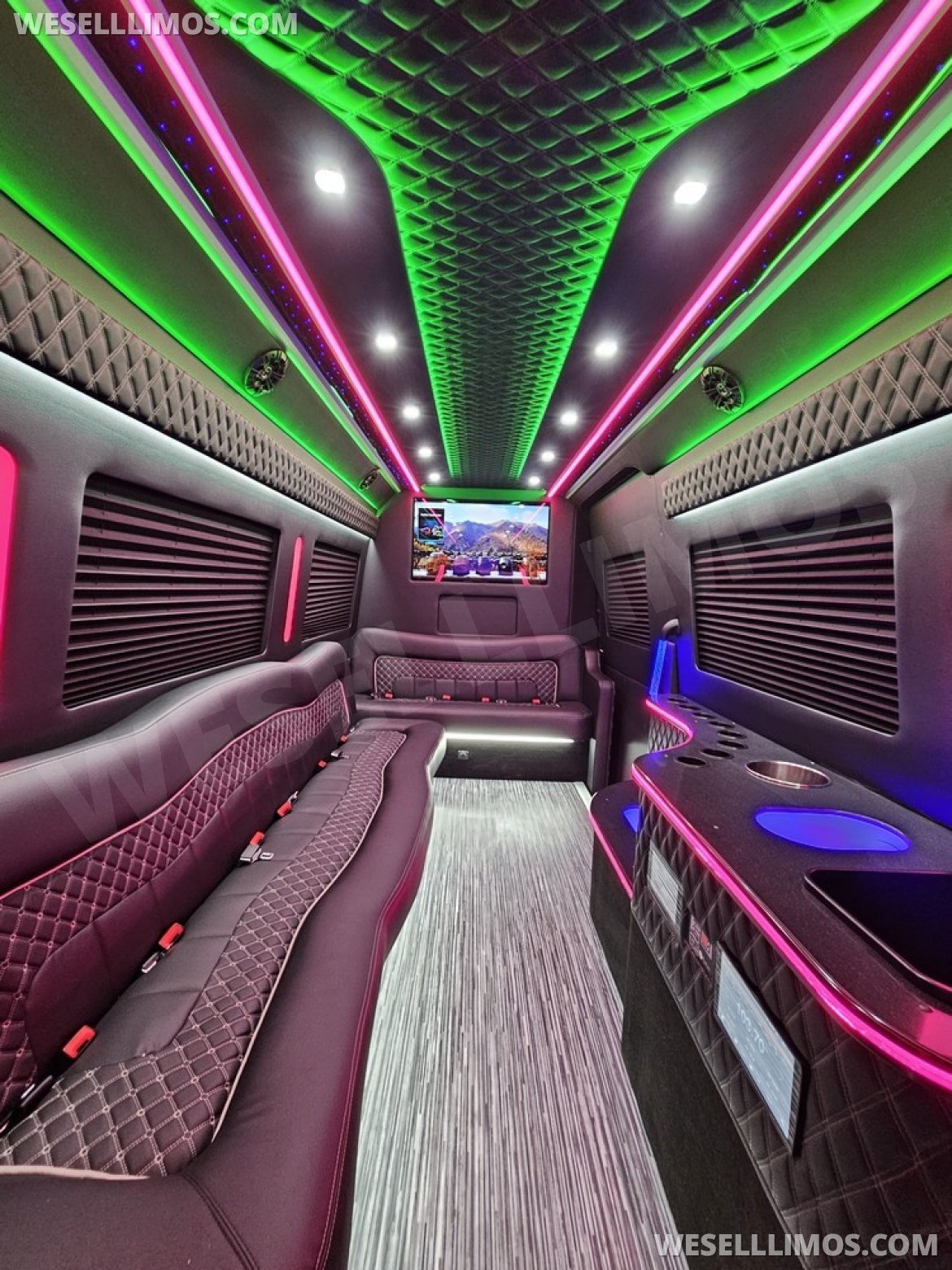 Photo of Sprinter for sale: 2024 Mercedes-Benz Limo Sprinter 14 PAX by Global Motor Coach