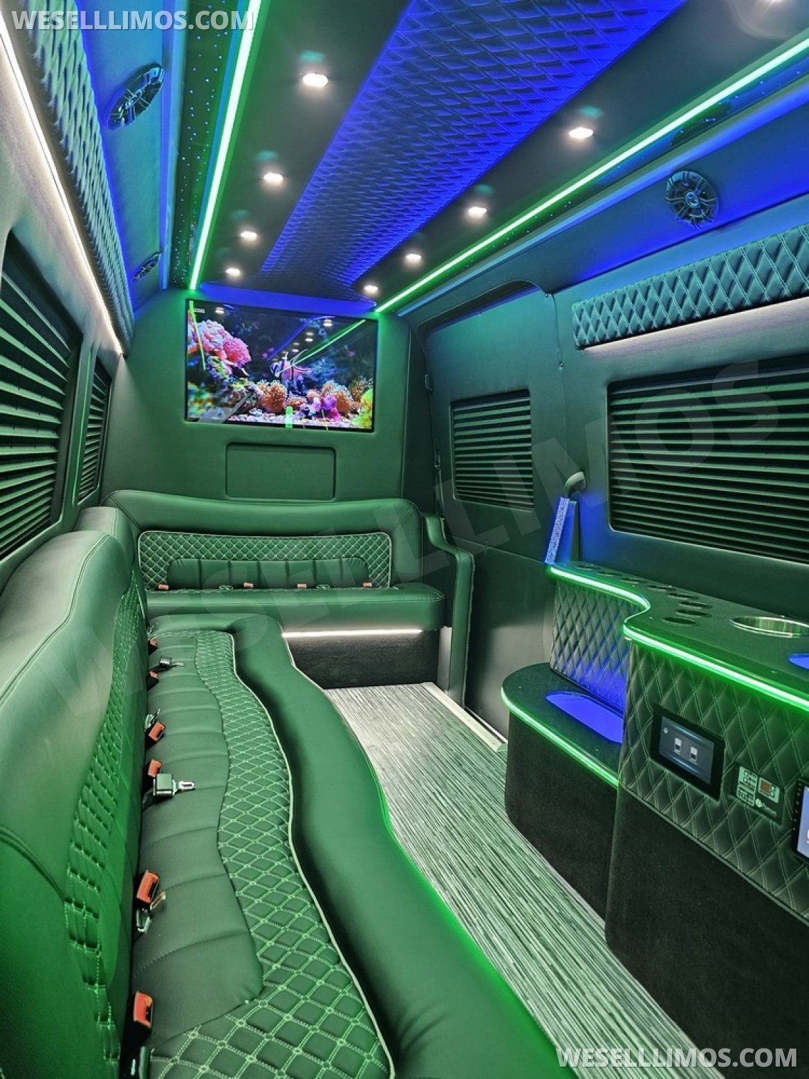 Photo of Sprinter for sale: 2024 Mercedes-Benz Limo Sprinter 14 PAX by Global Motor Coach