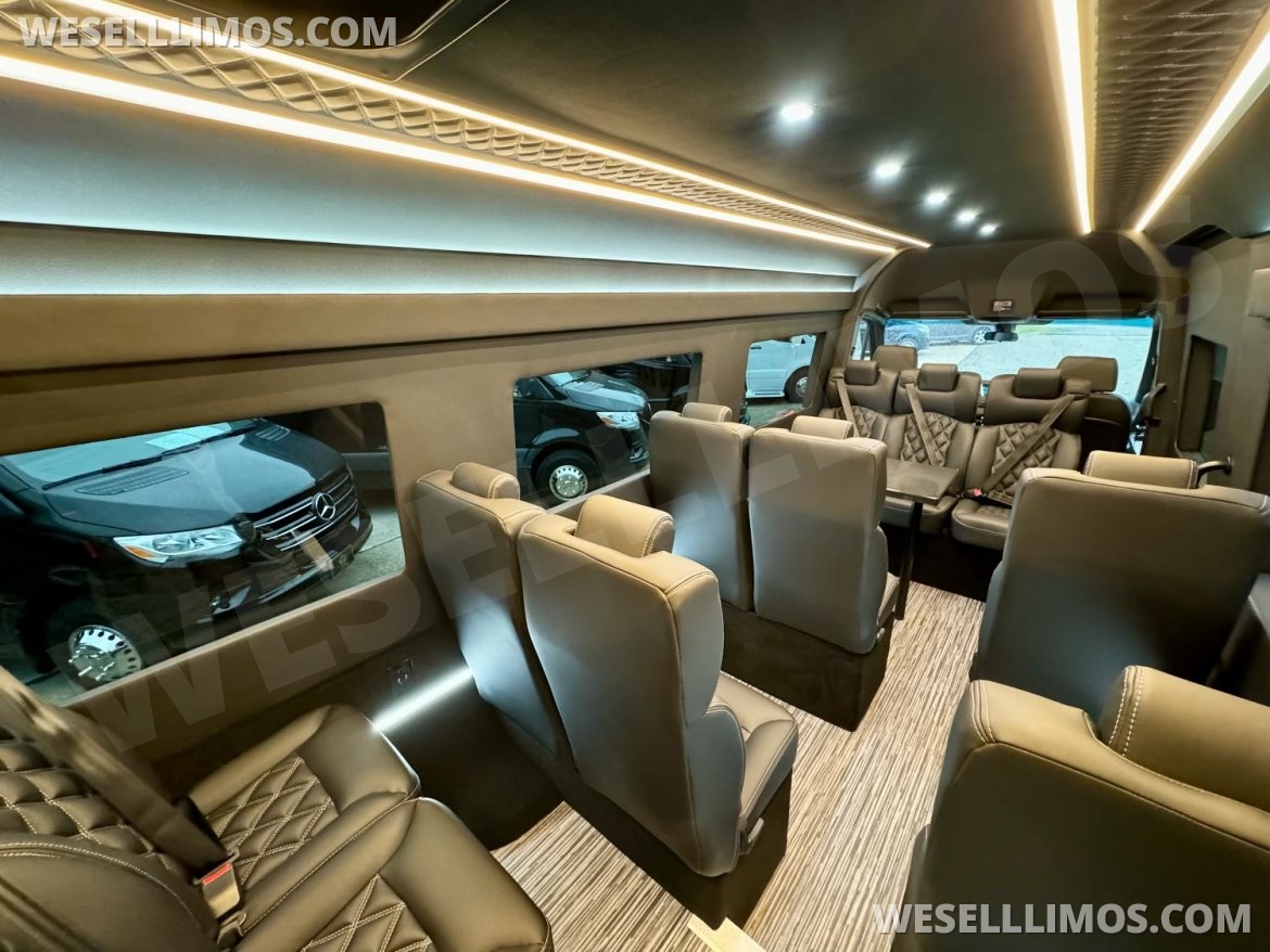 Photo of Executive Shuttle for sale: 2024 Mercedes-Benz Sprinter 3500 Corporate Shuttle by Global Motor Coach