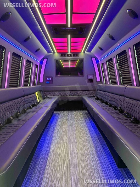 35 Rear Passenger Party Bus by LGE Coachworks F600