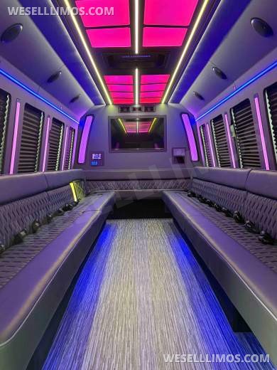 35 Rear Passenger Party Bus by LGE Coachworks F600
