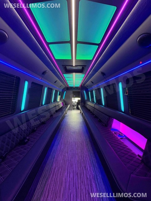 35 Rear Passenger Party Bus by LGE Coachworks F600