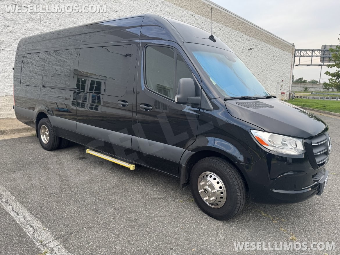 Photo of Sprinter for sale: 2023 Mercedes-Benz Sprinter limo 3500 xd. Extended 170 WB 130" by Califorina builder.