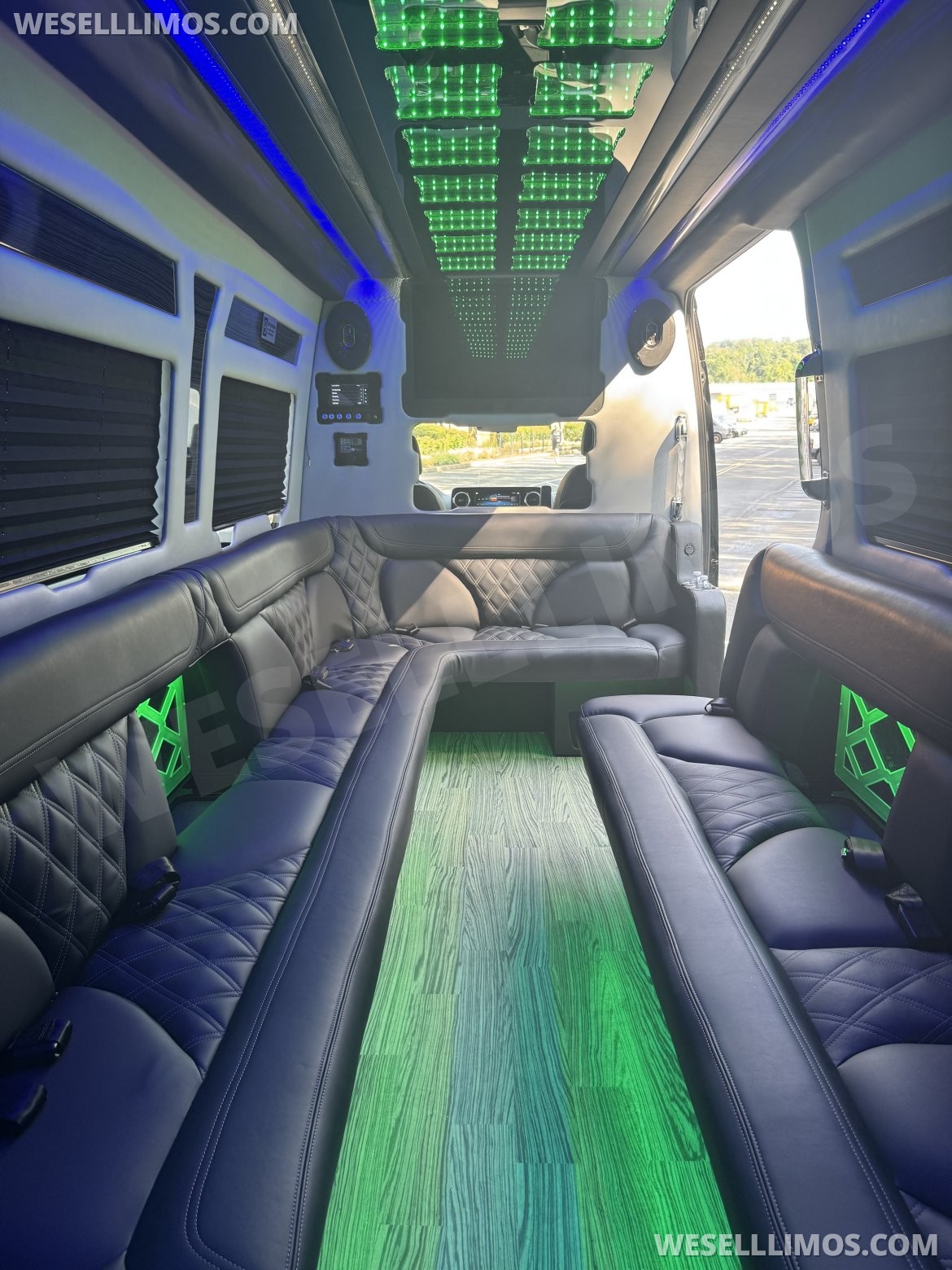 Sprinter for sale: 2023 Mercedes-Benz Sprinter limo 3500 xd. Extended 170 WB 130" by Califorina builder.