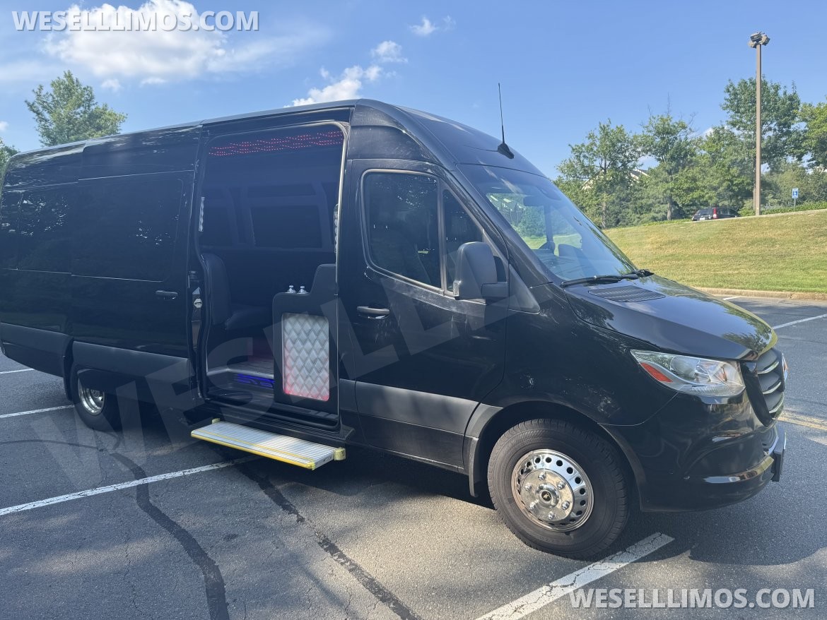 Photo of Sprinter for sale: 2023 Mercedes-Benz Sprinter limo 3500 xd. Extended 170 WB 130" by Califorina builder.