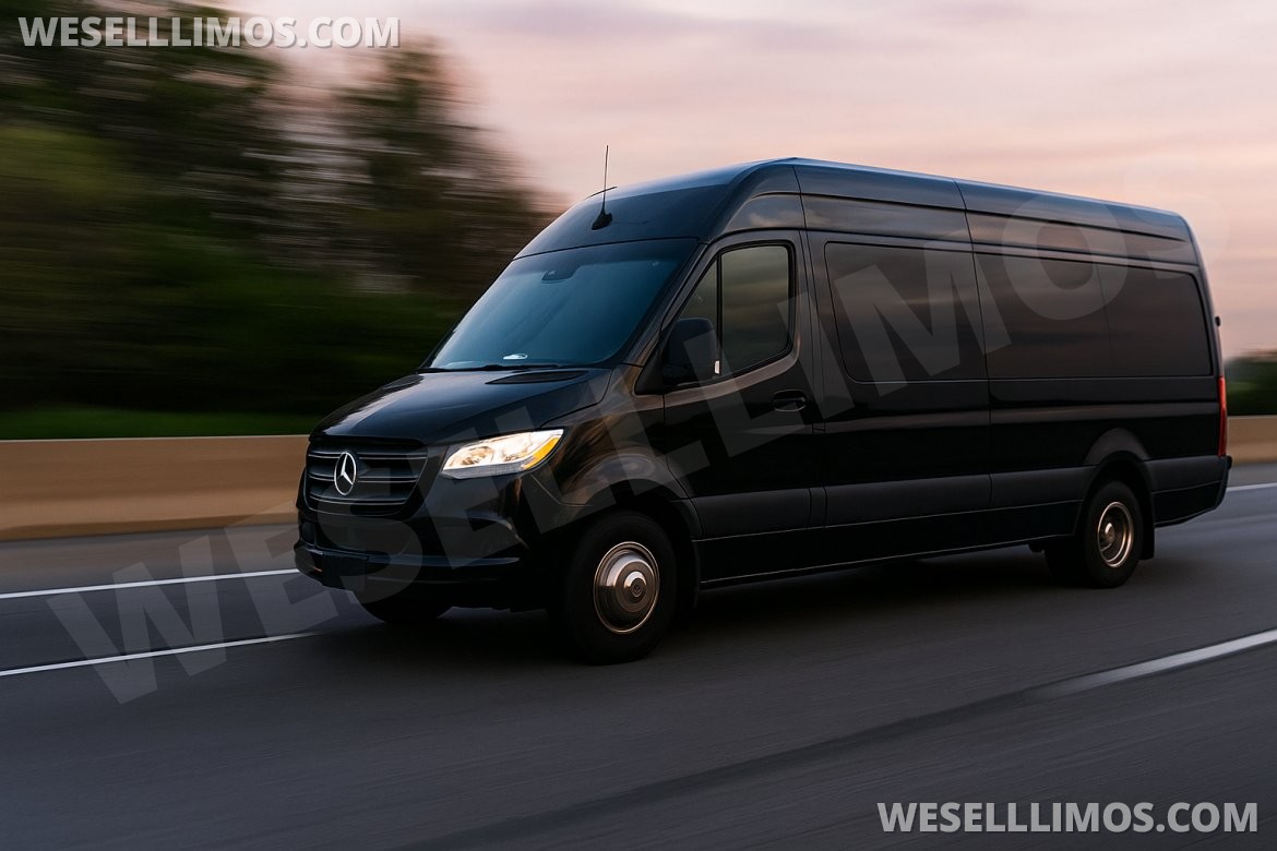 Photo of Sprinter for sale: 2023 Mercedes-Benz Sprinter limo 3500 xd. Extended 170 WB 130" by Califorina builder.