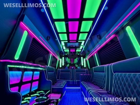 2025 Mercedes-Benz Sprinter 3500 4 Seat Model Limo Bus by Global Motor Coach