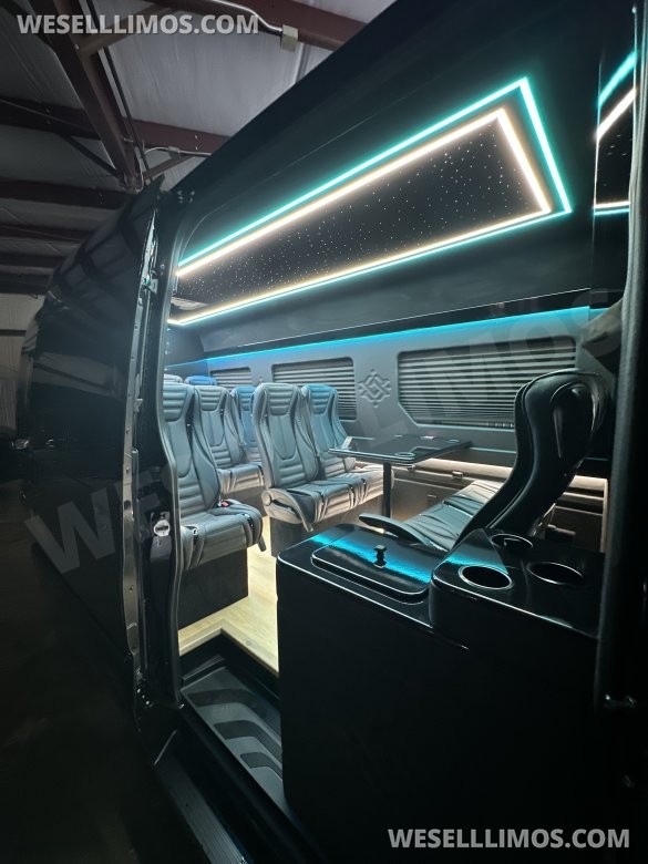 2025  Luxury Shuttle Sprinter - Financing Available For Most Business Owners