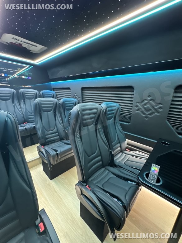 2025  Luxury Shuttle Sprinter - Financing Available For Most Business Owners