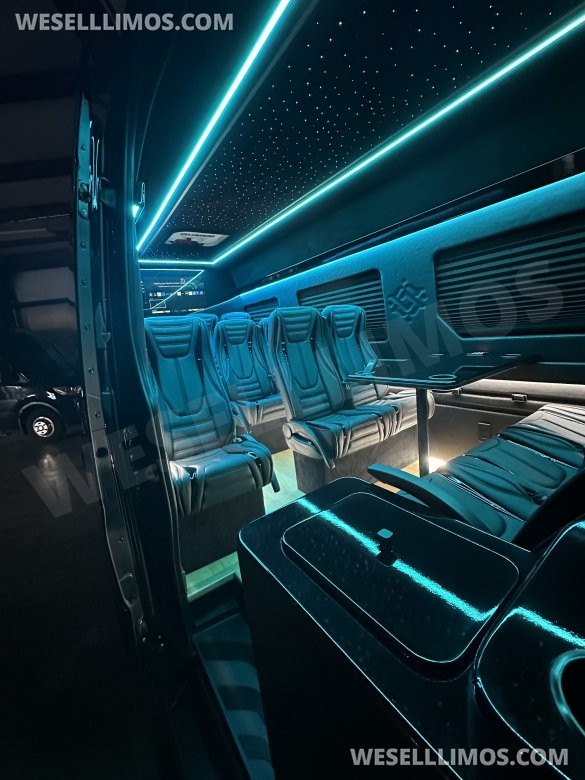 2025  Luxury Shuttle Sprinter - Financing Available For Most Business Owners
