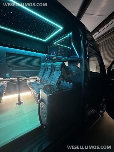2025  Luxury Shuttle Sprinter - Financing Available For Most Business Owners