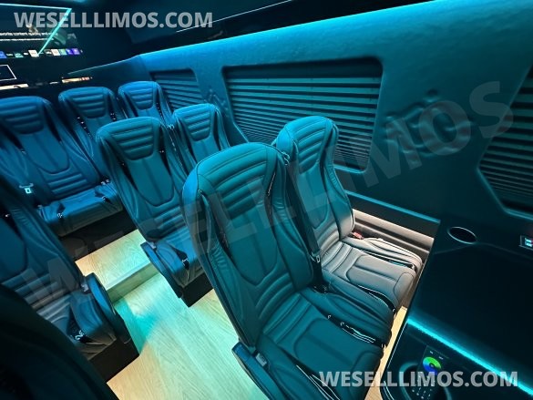 2025  Luxury Shuttle Sprinter - Financing Available For Most Business Owners