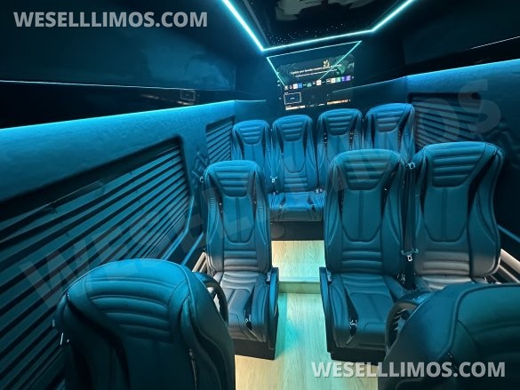2025  Luxury Shuttle Sprinter - Financing Available For Most Business Owners