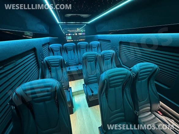 2025  Luxury Shuttle Sprinter - Financing Available For Most Business Owners