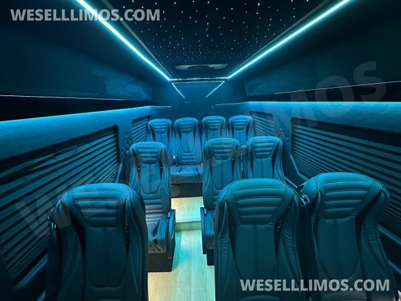 2025  Luxury Shuttle Sprinter - Financing Available For Most Business Owners