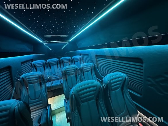 2025  Luxury Shuttle Sprinter - Financing Available For Most Business Owners