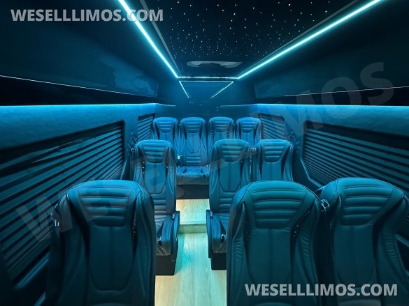 2025  Luxury Shuttle Sprinter - Financing Available For Most Business Owners