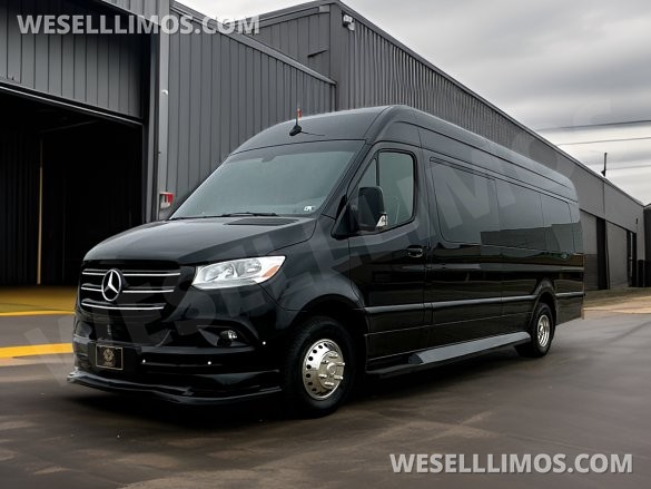 2025 Mercedes Sprinter 3500 - Double J Seat Model Limo Bus by Global Motor Coach