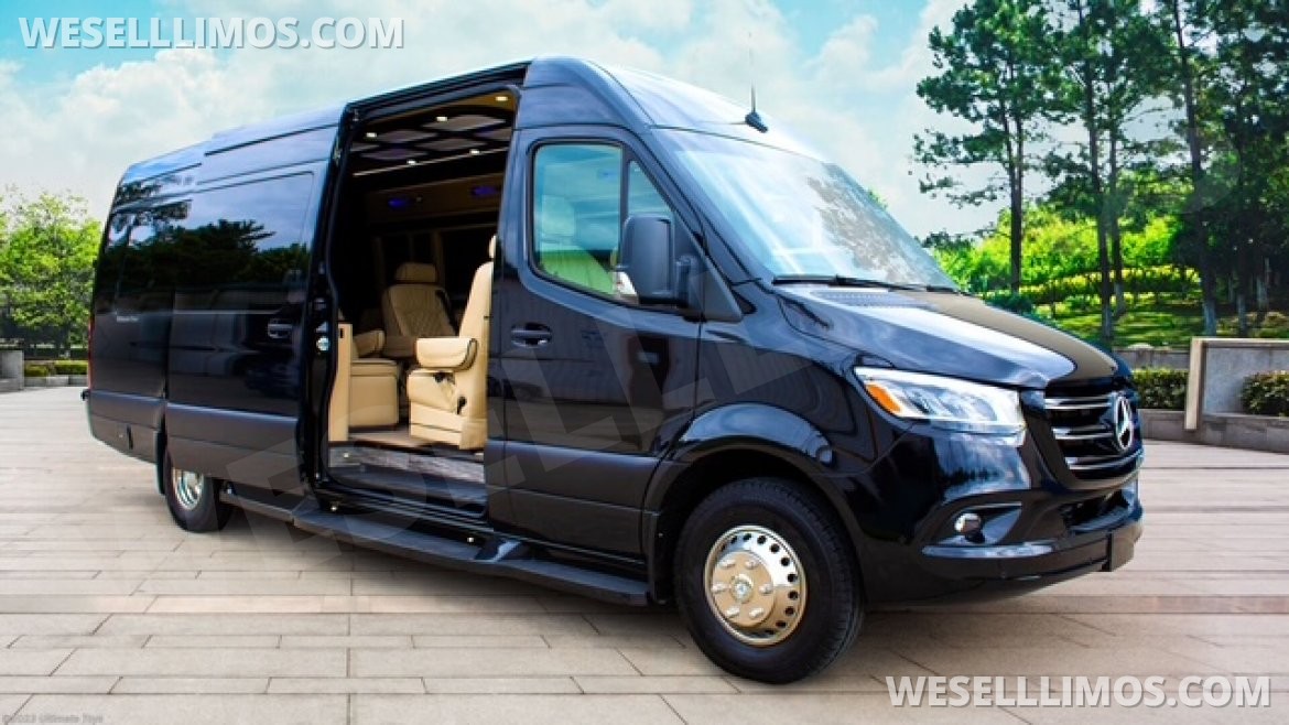 Sprinter for sale: 2024 Mercedes-Benz Coach with Bath (Black) 96" by Ultimate Toys Custom