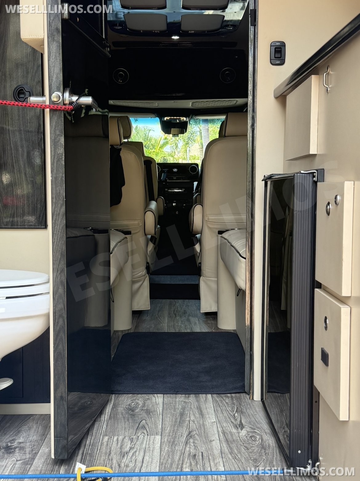 Photo of Sprinter for sale: 2024 Mercedes-Benz Coach with Bath (Black) 96" by Ultimate Toys Custom