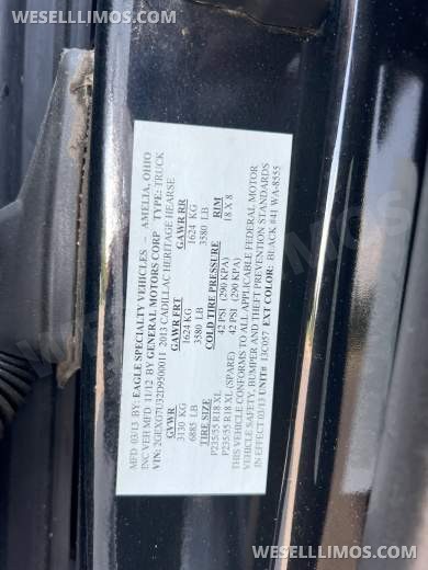 2013 Eagle Coachbuilders Cadillac XTS Funeral