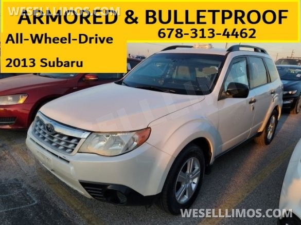 2013 Armored Subaru Forrester SUV