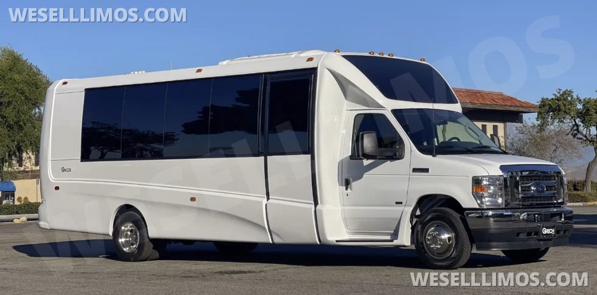 Photo of Limo Bus for sale: 2016 Ford E450 28" by First Class Coachworks Riverside California