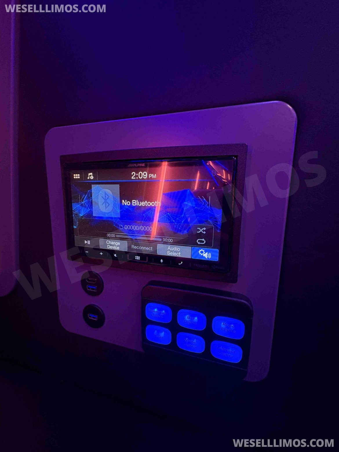 Photo of Limo Bus for sale: 2025 Ford F600 Diesel Party Bus Limo Interior by LGE Coachworks