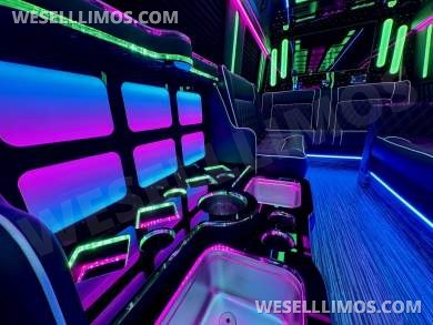 2025 Global Motor Coach Mercedes-Benz Sprinter 3500 - 4 Seat Model Limo Bus