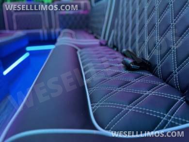 2025 Global Motor Coach Mercedes-Benz Sprinter 3500 - 4 Seat Model Limo Bus