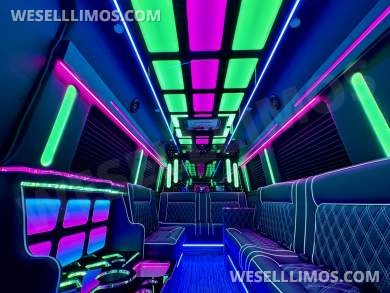 2025 Global Motor Coach Mercedes-Benz Sprinter 3500 - 4 Seat Model Limo Bus