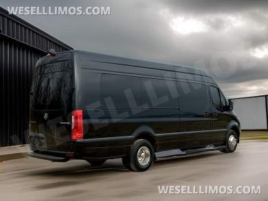 2025 Global Motor Coach Mercedes-Benz Sprinter 3500 - 4 Seat Model Limo Bus