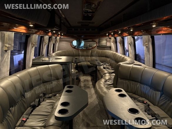 2000 Turtle Top Ford Terra Transit E450 Limo Bus