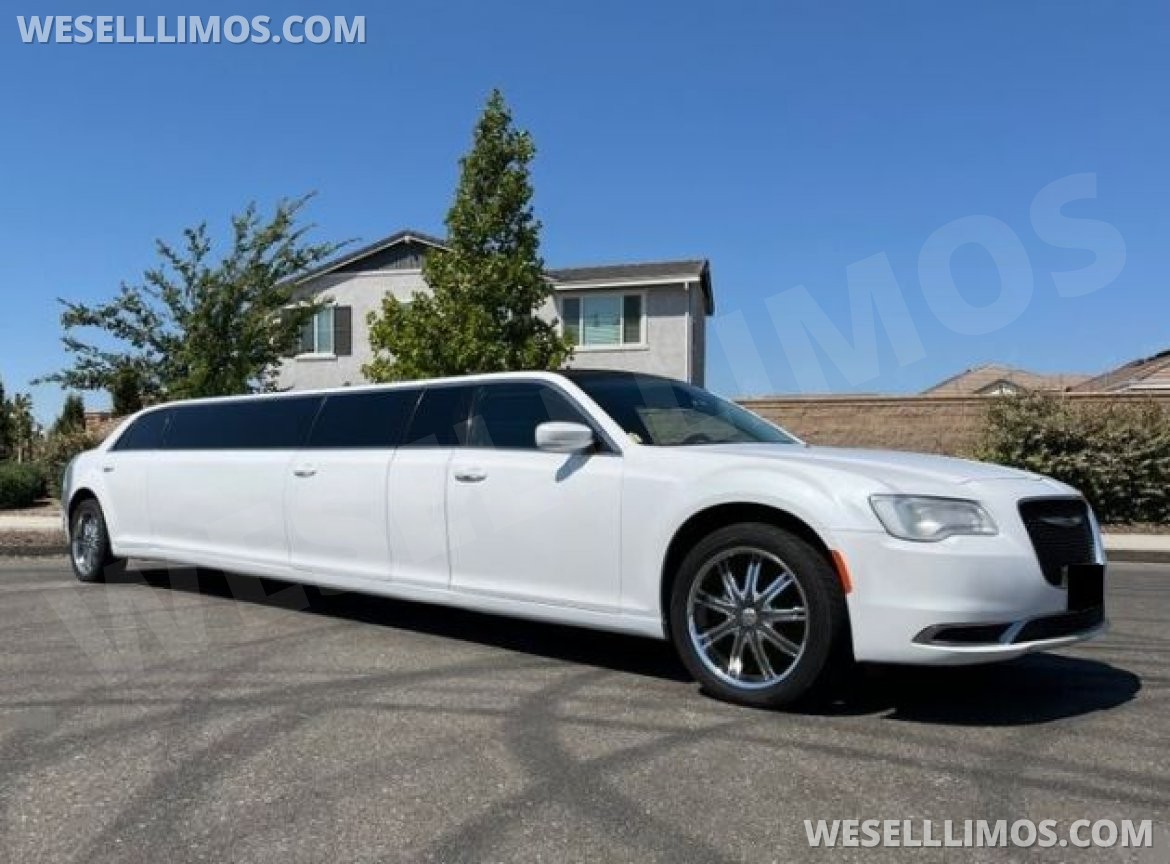 Limousine for sale: 2015 Chrysler 300L •Custom Designed• White Tuxedo 12-Passenger by Moonlight