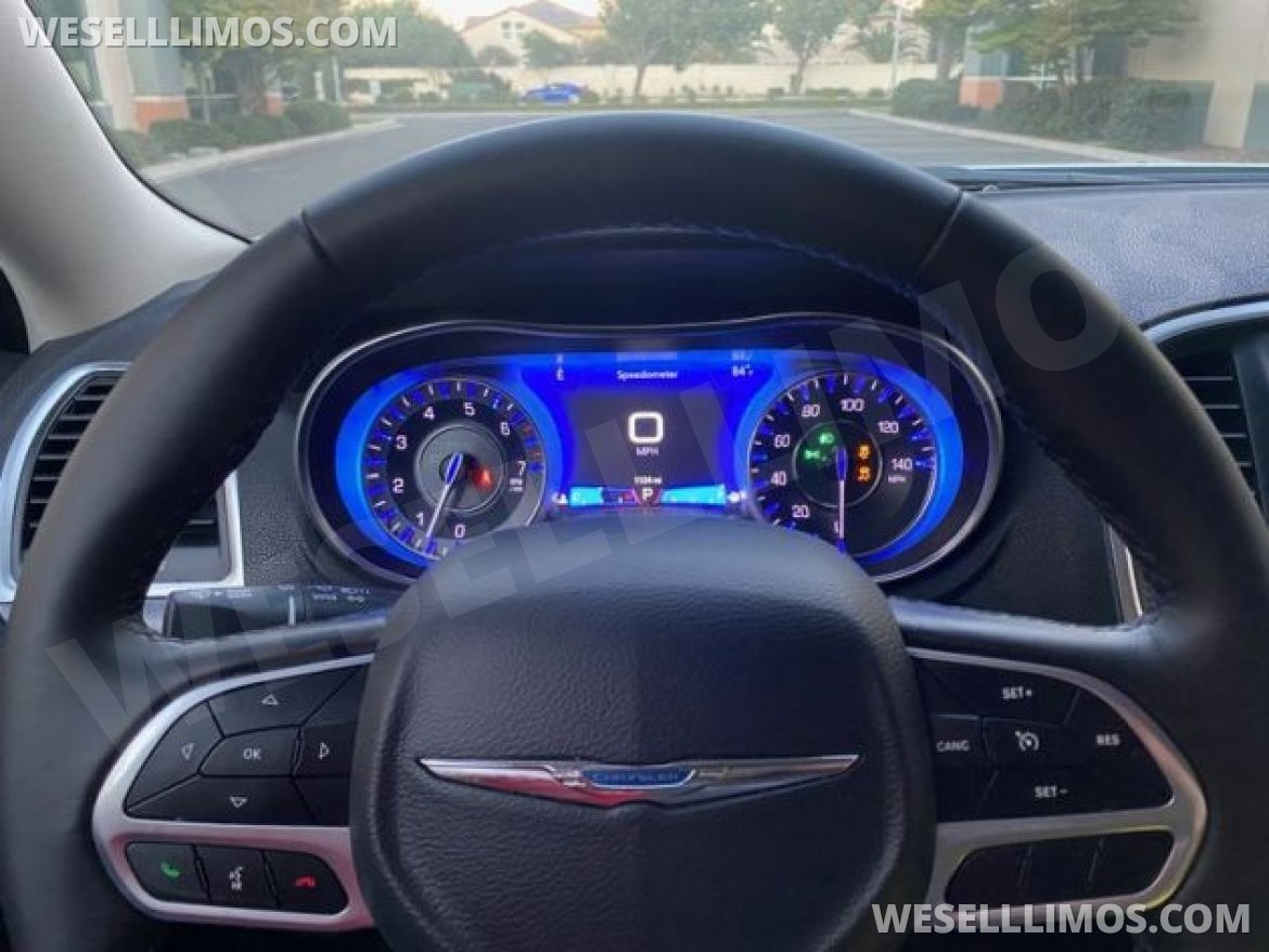 Photo of Limousine for sale: 2023 Chrysler 300L •Custom Designed• White Tuxedo 12-Passenger by Moonlight