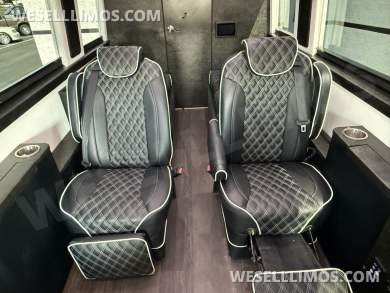 2019 Midwest Automotive Mercedes-Benz Sprinter Luxe Cruiser - 10 PASSENGER - Rear Bath