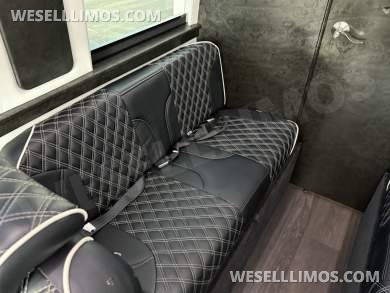 2019 Midwest Automotive Mercedes-Benz Sprinter Luxe Cruiser - 10 PASSENGER - Rear Bath