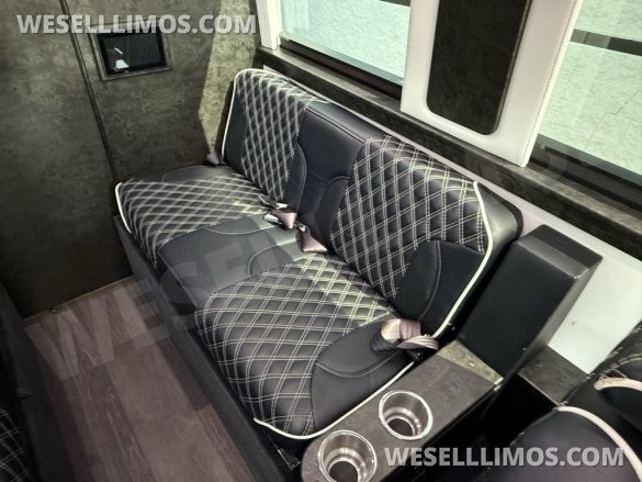 2019 Midwest Automotive Mercedes-Benz Sprinter Luxe Cruiser - 10 PASSENGER - Rear Bath