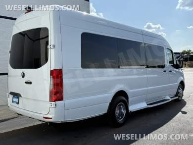 2019 Midwest Automotive Mercedes-Benz Sprinter Luxe Cruiser - 10 PASSENGER - Rear Bath