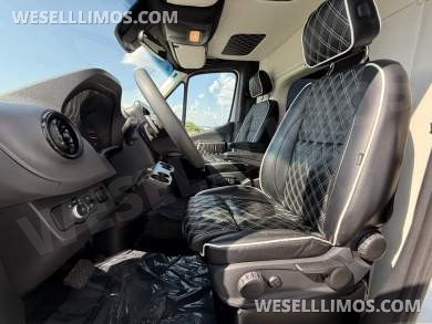 2019 Midwest Automotive Mercedes-Benz Sprinter Luxe Cruiser - 10 PASSENGER - Rear Bath