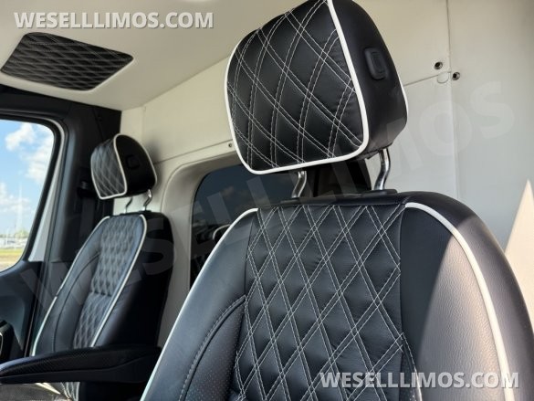 2019 Midwest Automotive Mercedes-Benz Sprinter Luxe Cruiser - 10 PASSENGER - Rear Bath