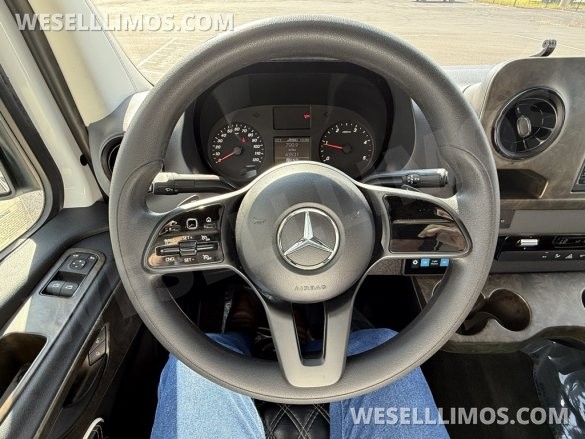 2019 Midwest Automotive Mercedes-Benz Sprinter Luxe Cruiser - 10 PASSENGER - Rear Bath