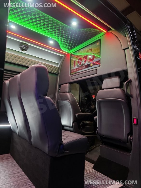 2025 Global Motor Coach Mercedes-Benz Sprinter Executive Shuttle Sprinter