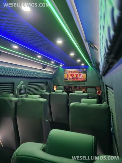 2025 Global Motor Coach Mercedes-Benz Sprinter Executive Shuttle Sprinter