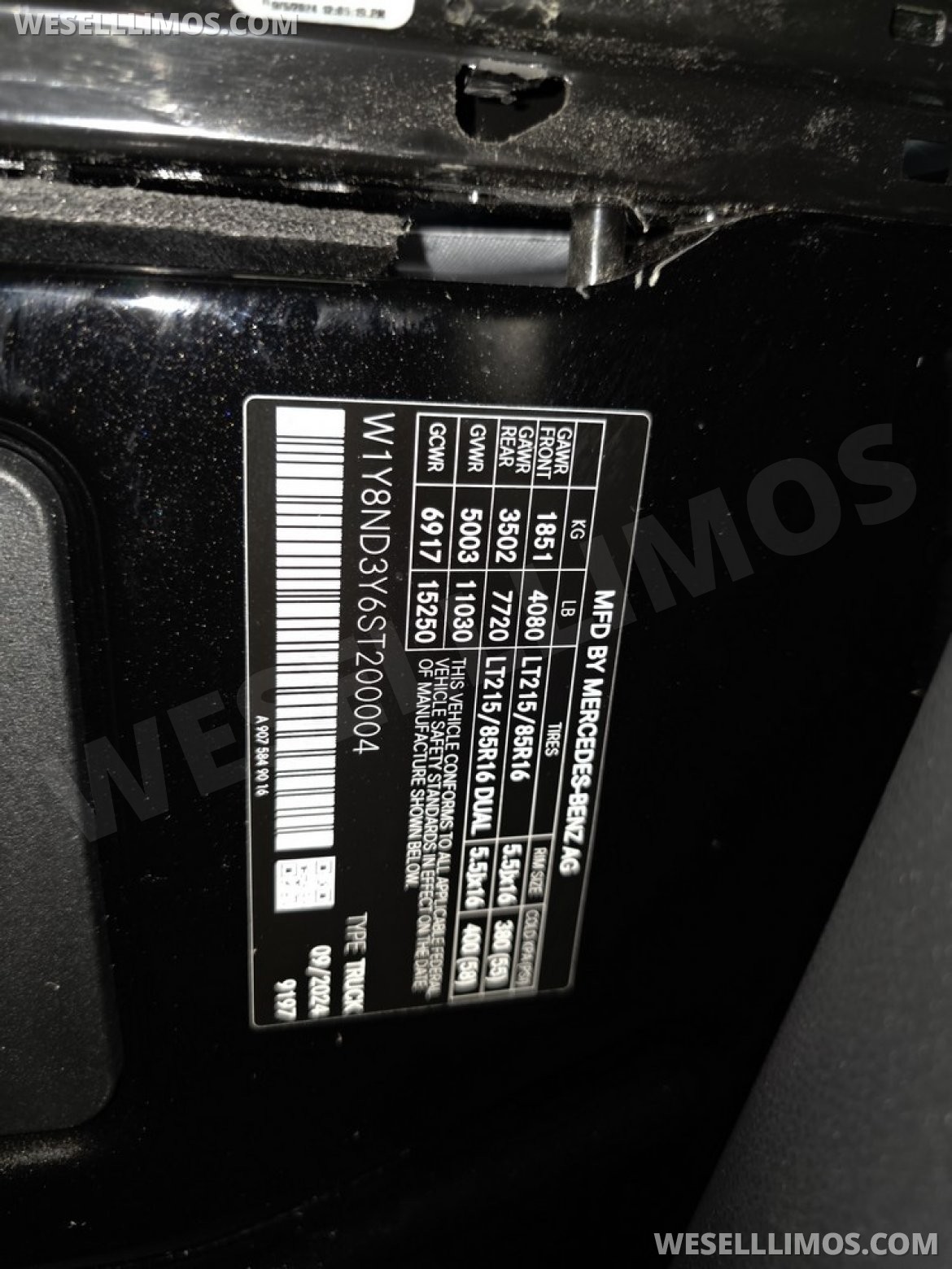 Photo of Sprinter for sale: 2025 Mercedes-Benz Sprinter Executive Shuttle by Global Motor Coach