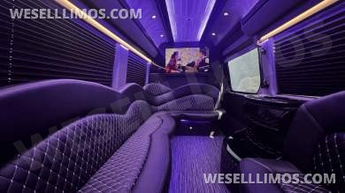 2023 Mercedes-Benz Sprinter 3500 170 Ext Limo By Executive Coach Builders