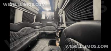 2023 Mercedes-Benz Sprinter 3500 170 Ext Limo By Executive Coach Builders