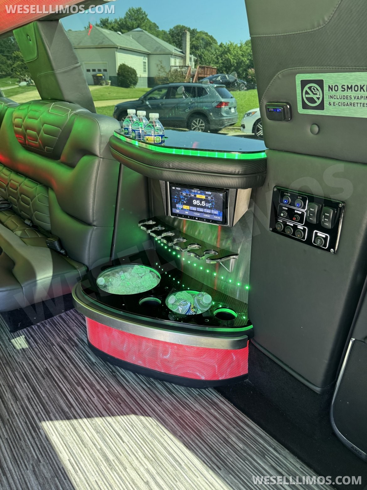 Photo of SUV Stretch for sale: 2022 Cadillac Escalade limo stretch white 20 pass 200&quot; by Pinnacle builder CA