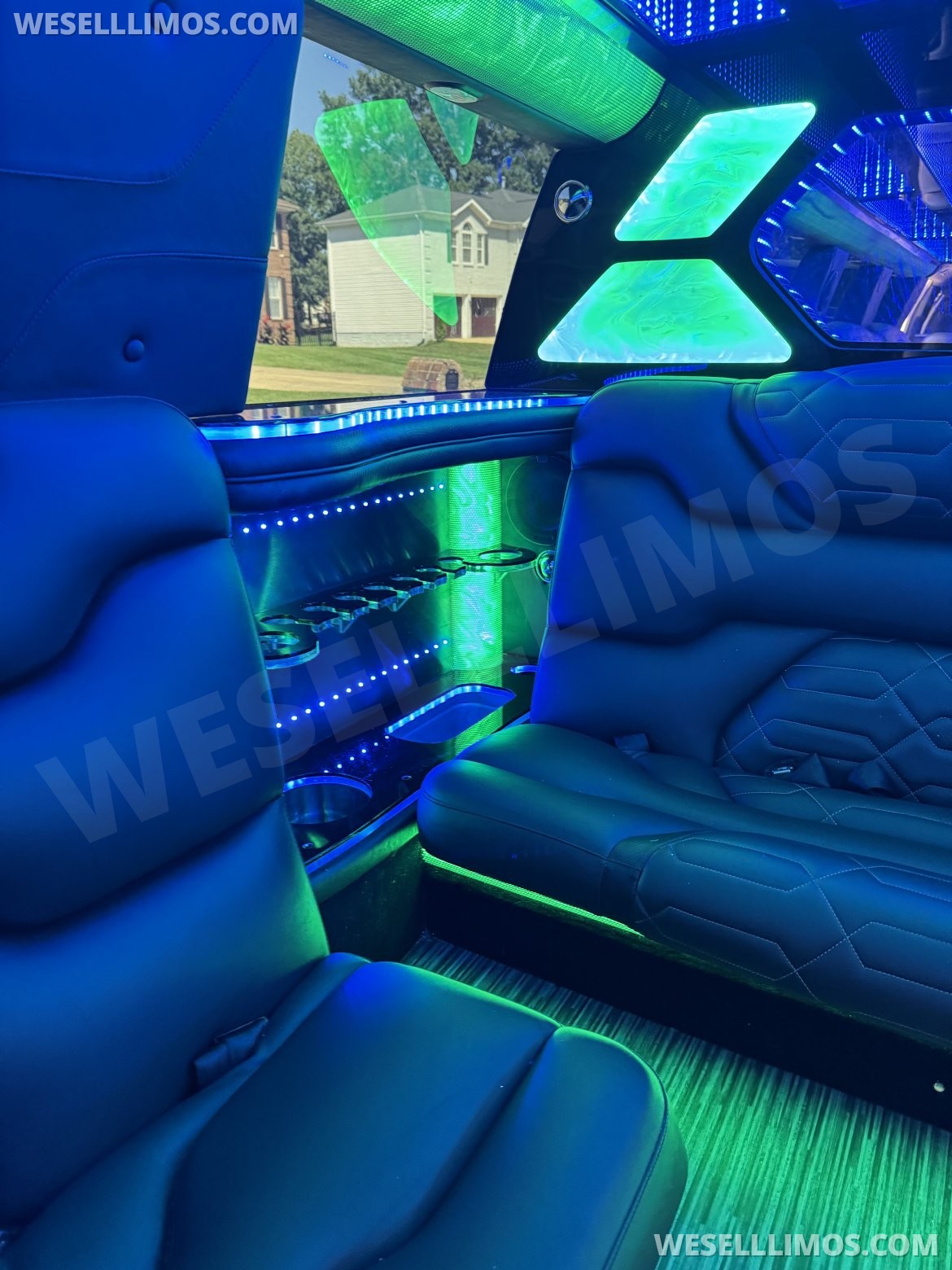 Photo of SUV Stretch for sale: 2022 Cadillac Escalade limo stretch white 20 pass 200&quot; by Pinnacle builder CA