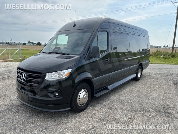 Used 2025 Mercedes-Benz Sprinter 3500 High-Roof Executive Shuttle